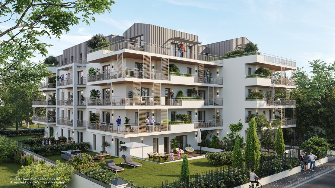 Les Patios de Claire - Programme immobilier Marseille Bonneveine 8ème